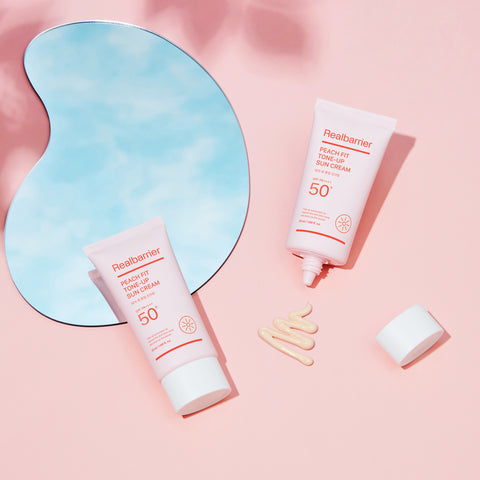 Real Barrier Peach Fit Tone-Up Sun Cream 50ml