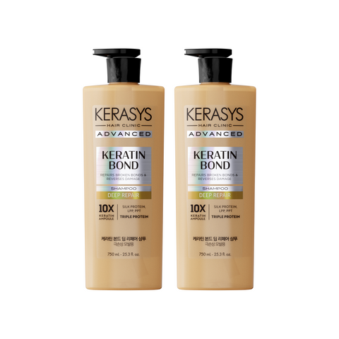 Kerasys Keratin Bond Deep Repair Shampoo 750ml (2 Pack)