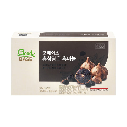 JungKwanJang Goodbase Red Ginseng Best Collection (Pomegranate 50ml x10 Black Garlic 50ml x10)