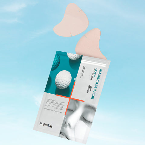 Mediheal Madecassoside UV Cut Outdoor Sun Patch Wide Protection 4 patches (2-Pack)