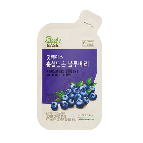 JungKwanJang Good Base Red Ginseng with Blueberry 50ml x 30 Sachets