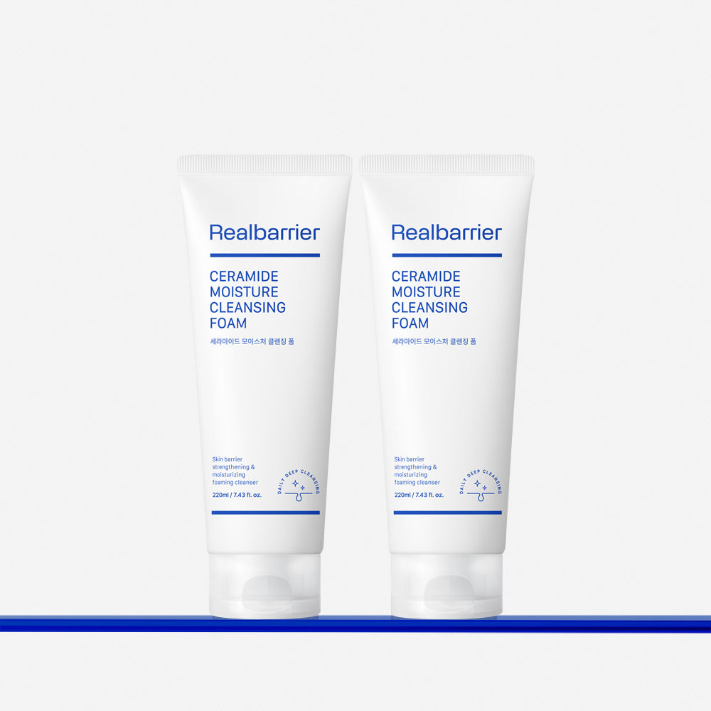 Real Barrier Ceramide Moisture Cleansing Foam 120ml (2 Pack)