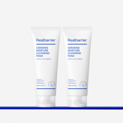 Real Barrier Ceramide Moisture Cleansing Foam 120ml (2 Pack)