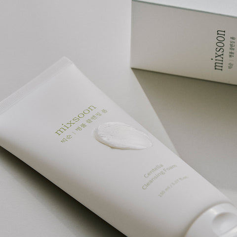 Mixsoon Double Step Cleansing Set (Soy Cleansing Oil 195ml + Centella Cleansing Foam 150ml)