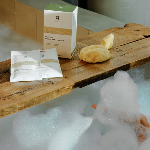 BRMUD Relief Mud Bubble Bath Powder Pack 50g 6pcs