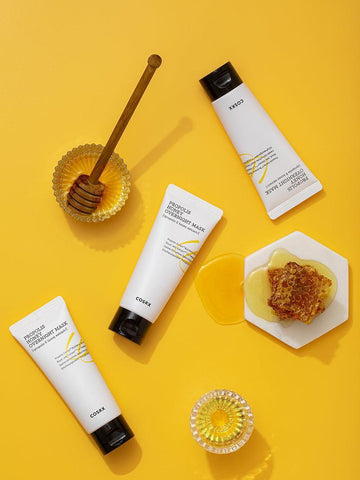 Soonsu Beauty Full Fit Propolis Honey Overnight Mask packaging design