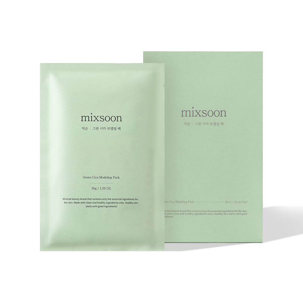 Mixsoon Green Cica Modeling Pack 100ml (5 Pack)