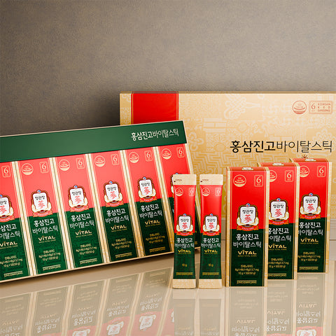 JungKwanJang Red Ginseng JinGo Vital Stick 10g x 30 Packs
