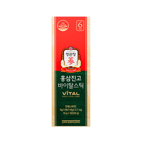 JungKwanJang Red Ginseng JinGo Vital Stick 10g x 30 Packs