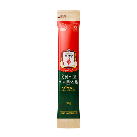 JungKwanJang Red Ginseng JinGo Vital Stick 10g x 30 Packs
