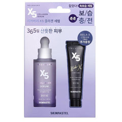 Soonsu Beauty Recovery X5 Collagen Serum  + Mela-X Cream  set front view