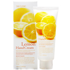 3W CLINIC Moisturizing Lemon Hand Cream 100ml
