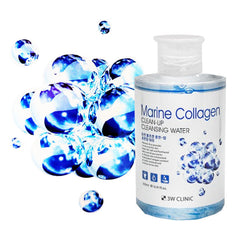 3W CLINIC Marine Collagen Clean-Up Cleansing Water 500ml