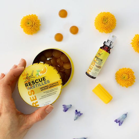 Spatone Bach Rescue Remedy Candy Orange & Elderflower (UK)