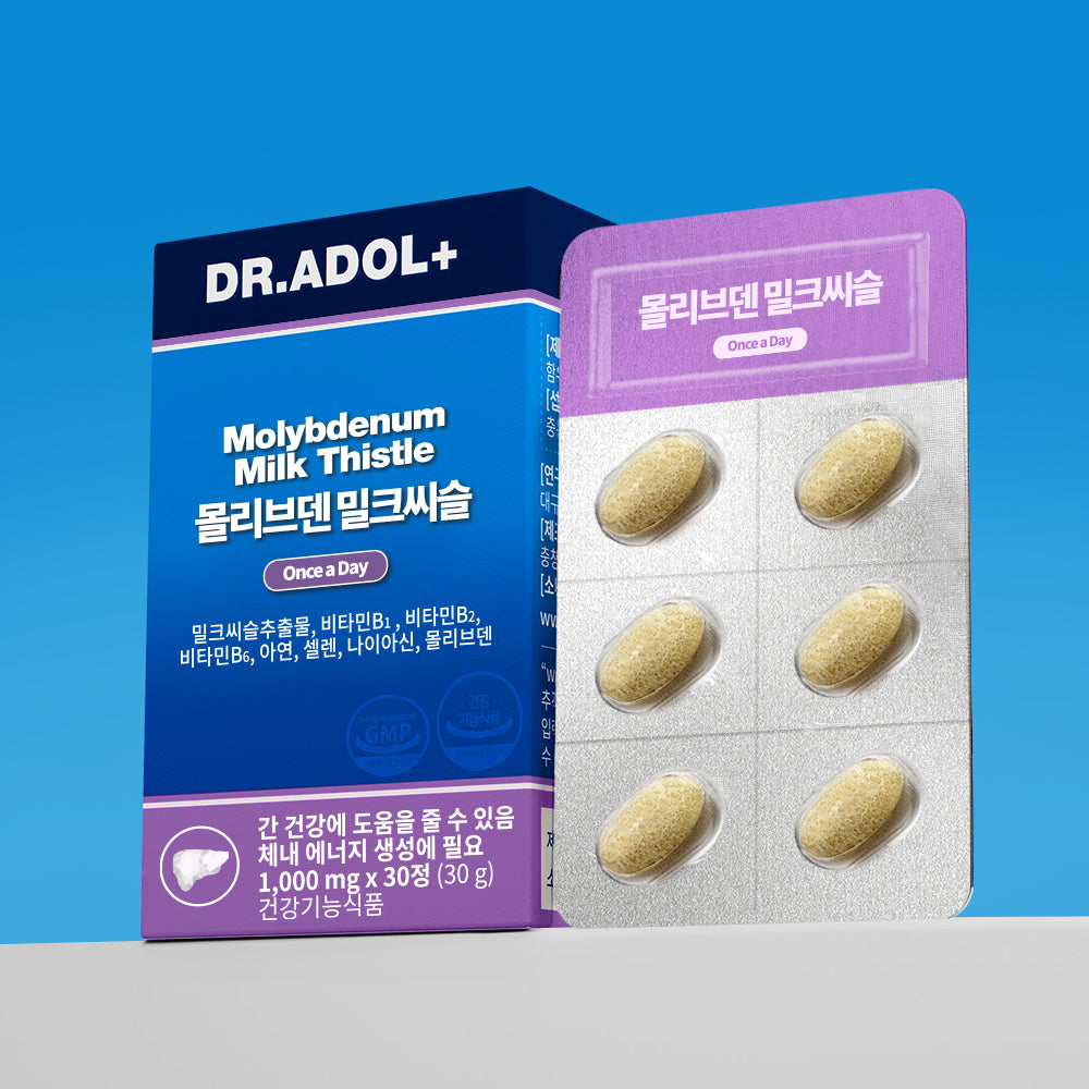Dr. Adol Molybdenum Milk Thistle Silymarin