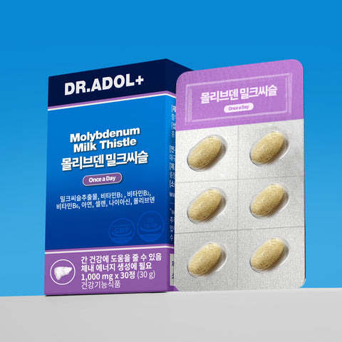 Dr. Adol Molybdenum Milk Thistle Silymarin