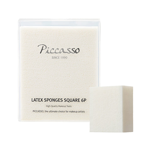 Picasso Latex Square Sponge 6 Pack