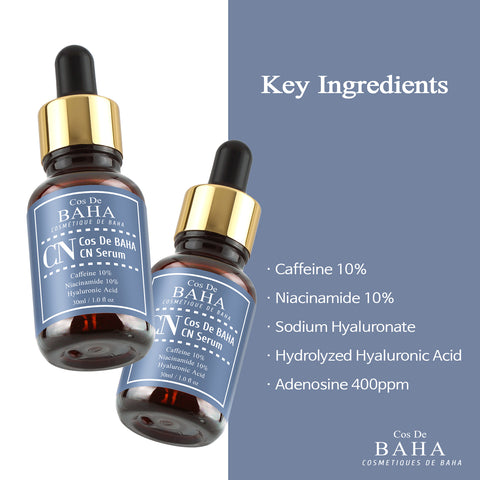 Cos De BAHA CN Caffeine 10% Niacinamide 10% Serum 30ml