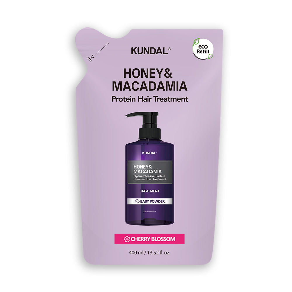 Kundal Protein Treatment Refill Pack - Cherry Blossom 400ml