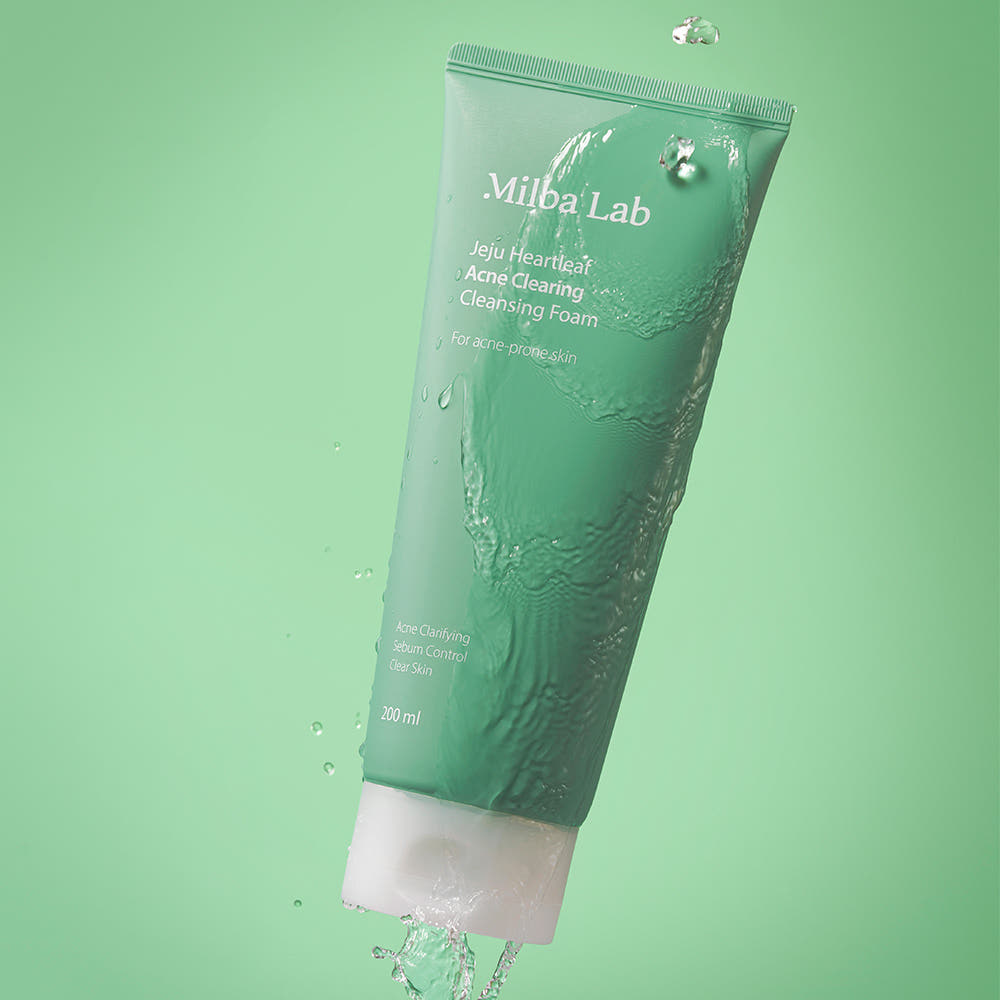 Milk Baobab Milba Lab Jeju Houttuynia Acne-Calming Cleansing Foam 200ml