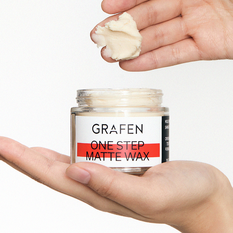 Grafen One-Step Styling Duo (Matte Wax 70g + Mega Hold Spray 250ml)