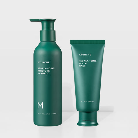 Ayunche Rebalancing Haircare 2-Piece Set (Shampoo 500g + Mask 200ml)
