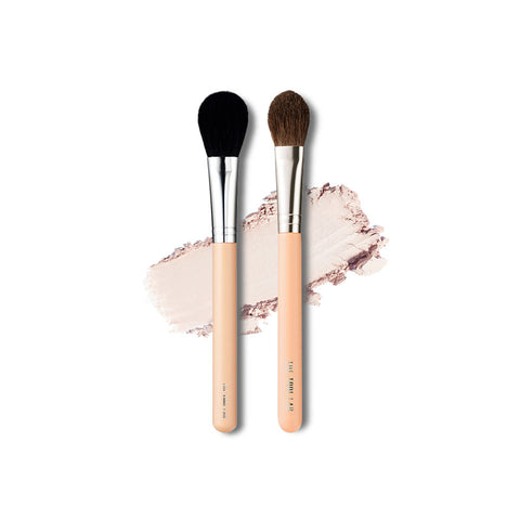 The Tool Lab Blurring Fixing Duo Blusher & Powder Brush Set