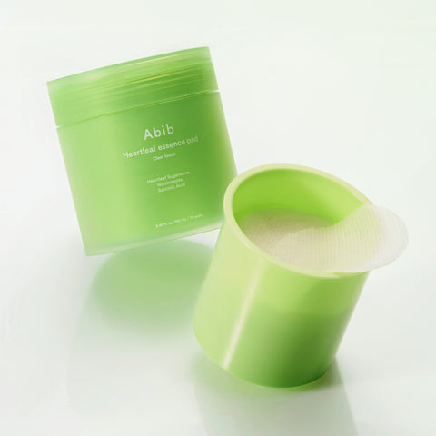 Abib Houttuynia Cordata Trace Essence Pad Clear Touch (140 Pads, Main + Refill)