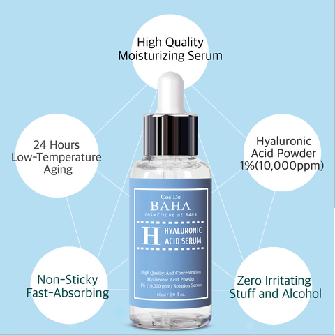 Cos De BAHA HS Hyaluronic Acid 1% Serum 60ml