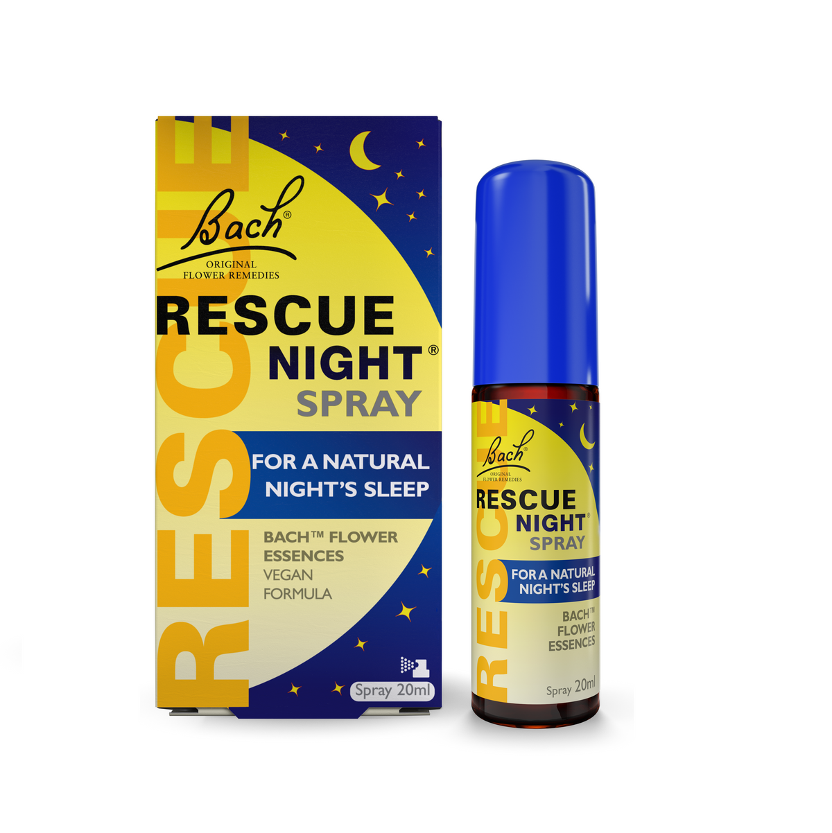 Spatone Bach Rescue Night Spray 20ml (UK)