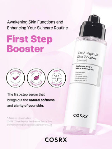 Soonsu Beauty The 6 Peptide Skin Booster Serum application use