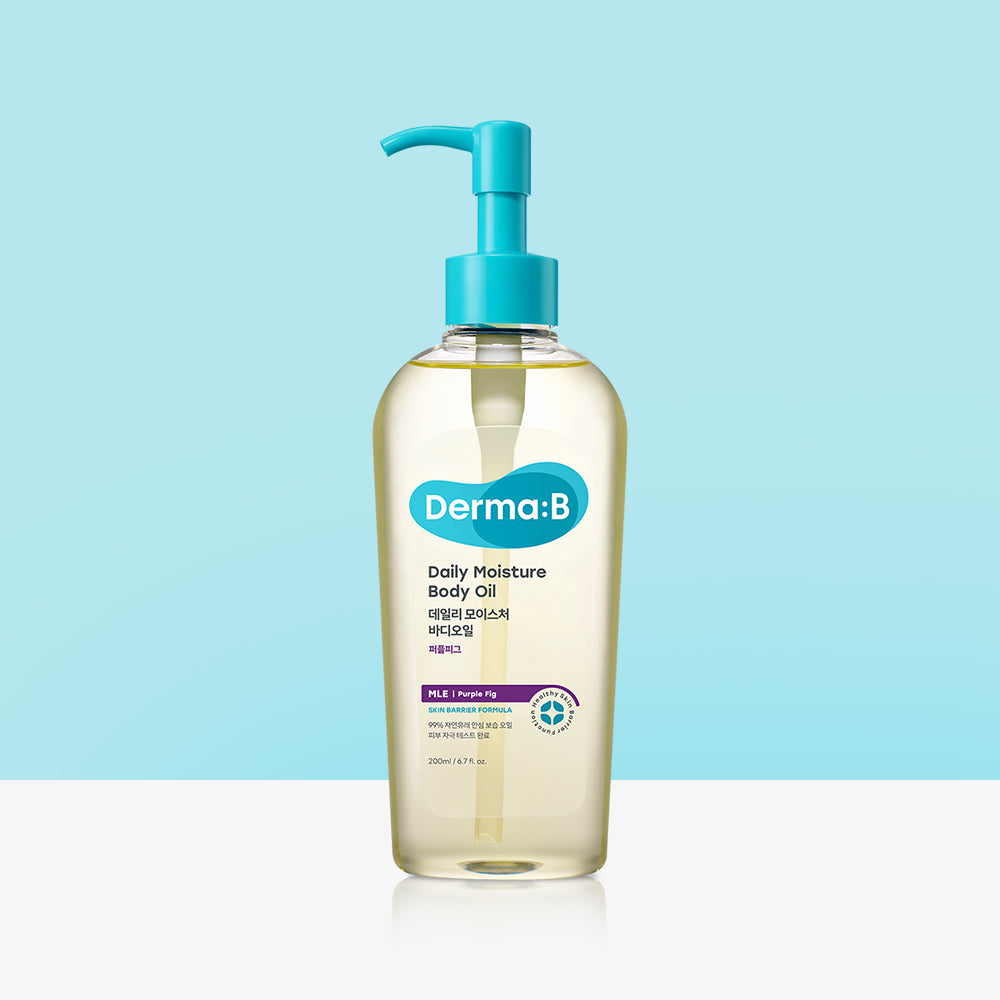 Derma:B Daily Moisture Body Oil 200ml (Purple Fig)