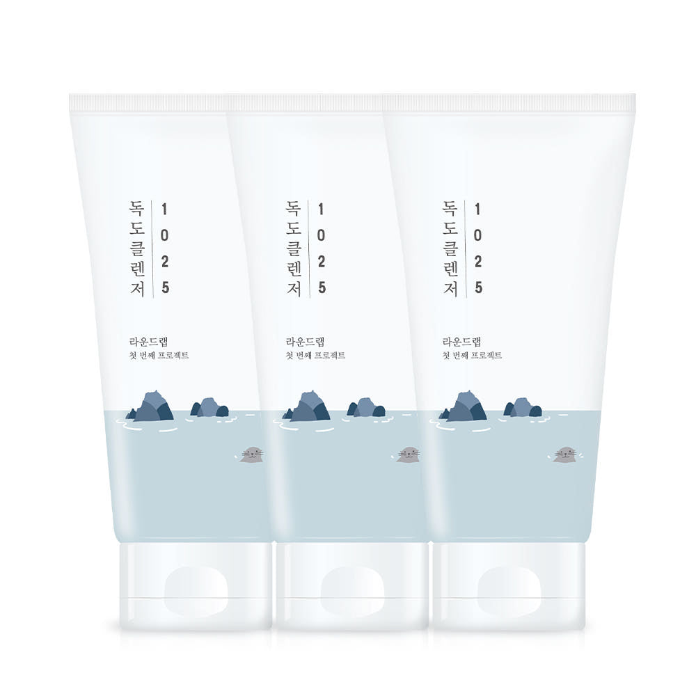 Round Lab 1025 Dokdo Cleanser 150ml Triple Pack