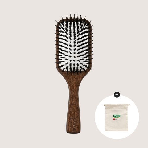 RAUSCH Premium Boar-Bristle Hair & Scalp Brush