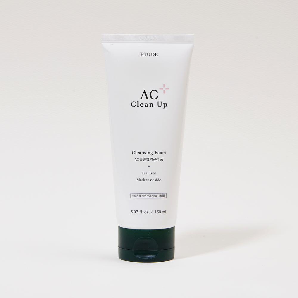ETUDE AC Clean-Up Mildly Acidic Cleansing Foam 150ml