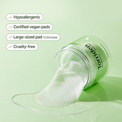 Soonsu Beauty Balanceful Cica Toner Pad side view