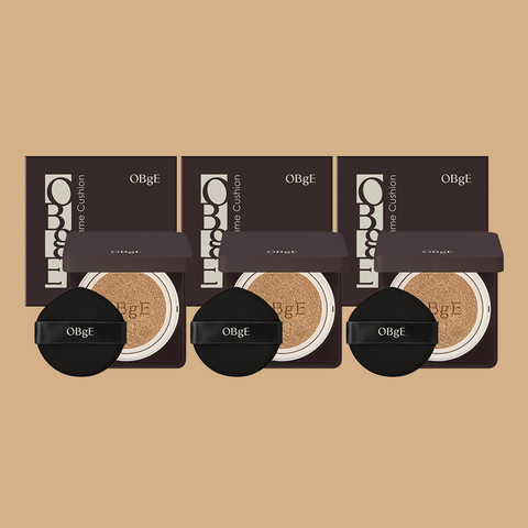 OBGE Perfect Homme Men's Cushion 15g (3 Pack)