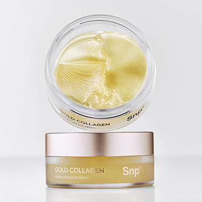 SNP Gold Collagen Perfection Eye Patch 60 Patches + Glutathione Tone-Up Sun Cream 50ml