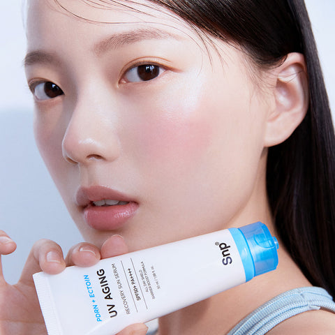 SNP PDRN Ectoin UV Aging Recovery Sun Serum 50ml (2 Pack)