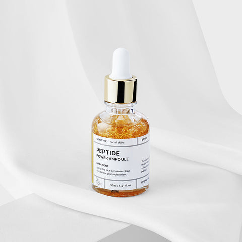 BOM Peptide Power Skincare Set 3-Piece (Toner, Ampoule, Cream)