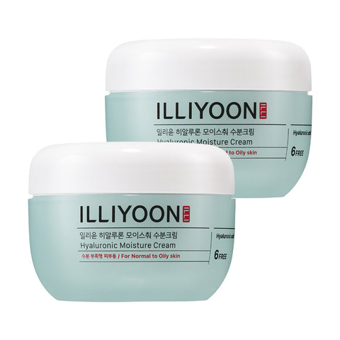 ILLIYOON Four Seasons Hyaluron Moisture Cream 100ml (2 Pack)