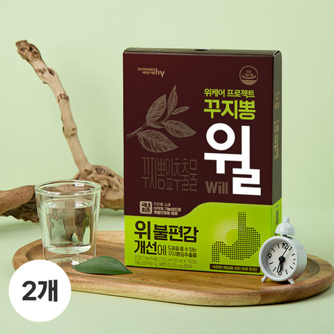 Korea Yakult WeCare Project Kkujibbong Will (18ml x 15 sachets) (2 Pack)