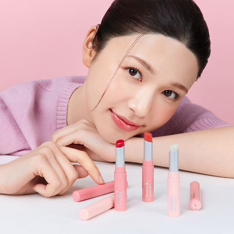 Mentholatum Lip Ice Tinted Color Lip Balm 2g (Set of 2)