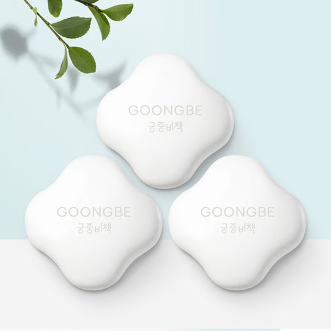 Goongbe Preemune Creamy Soap 90g x 3 Set (Bath, Shampoo, BotThome Cleanser)