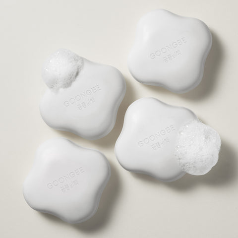 Goongbe Preemune Creamy Soap 90g x 3 Set (Bath, Shampoo, BotThome Cleanser)