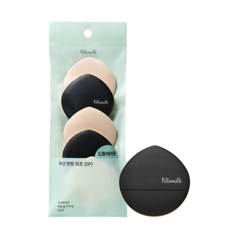 Fillimilli Cushion Puff 5-Pack (Black)