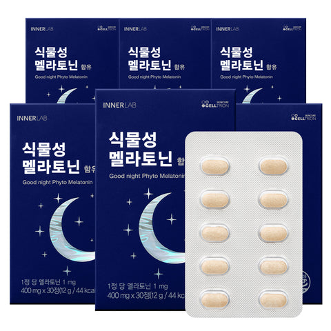 Celltrion InnerLab Plant-Based Melatonin 6-Box Set