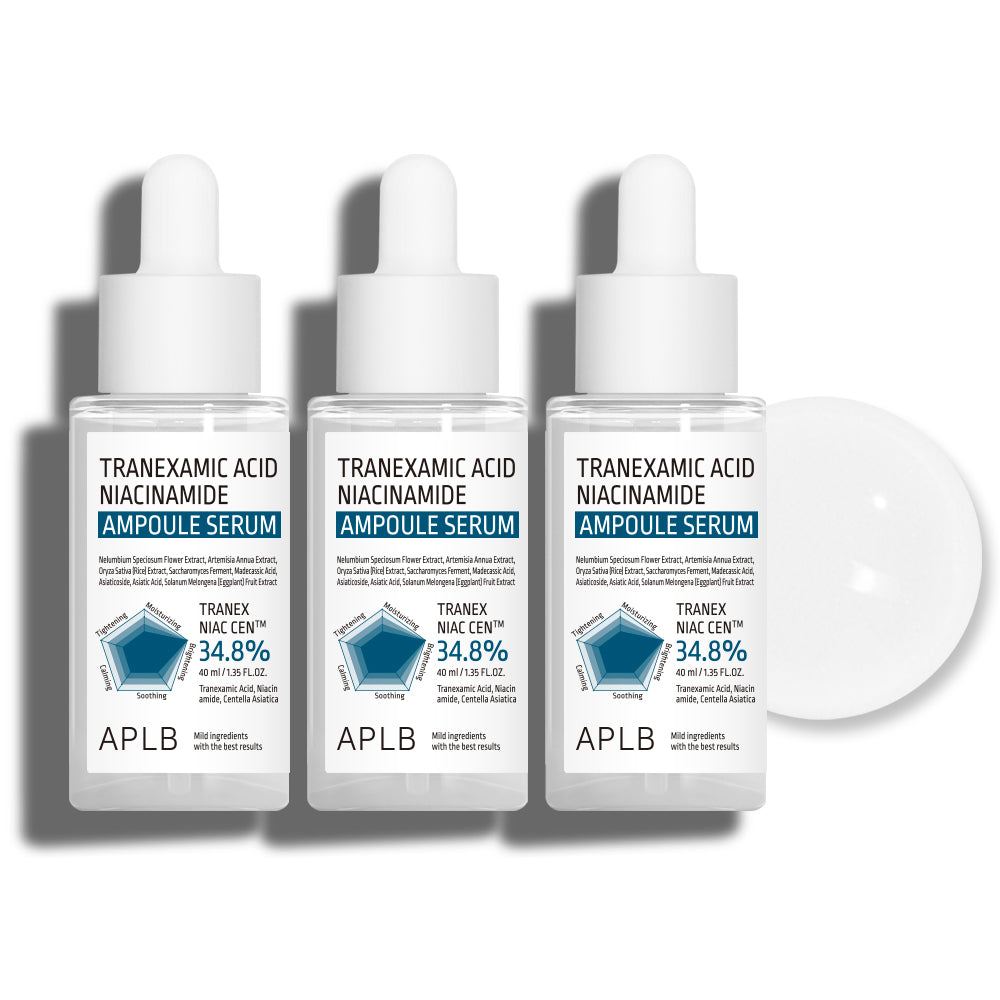 APLB Tranexamic Acid Niacinamide Ampoule Serum 40ml (3 Pack)