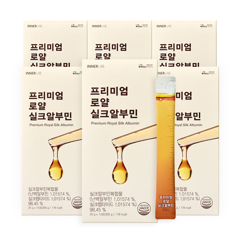 Celltrion InnerLab Premium Royal Silk Albumin 6-Box (15-Day Supply)