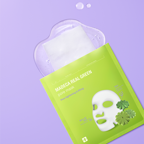 Centellian24 Madeca Real Green Pore Mask Pack (10 Sheets)